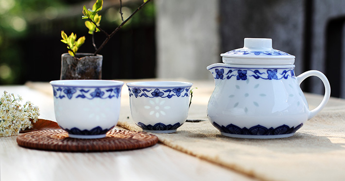 3头随手泡玲珑茶具